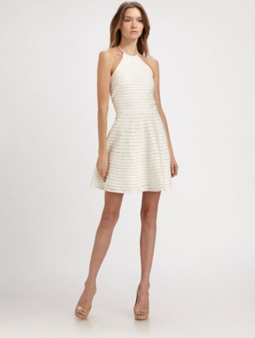 Parker &lsquo;Karmen&rsquo; Silk Halter Dress (size M)