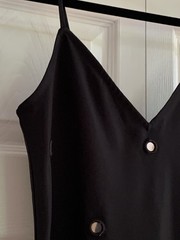 Rhode PIA Black Mirror Pencil/A-Line Dress Size Small