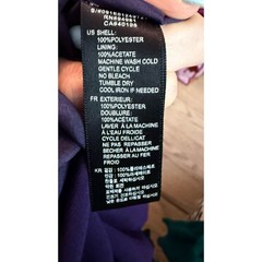 Rare Vintage Forever 21 Twist Collection Purple Twee Baby Doll Dress size medium