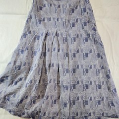 Taaga Maxi Skirt Made In Bangladesh Geometrix Extra Small XS Women&rsquo;s Minimalist