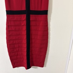 AA Studio AA Black & Red Sleeveless Casual Dress Women&rsquo;s Size 10
