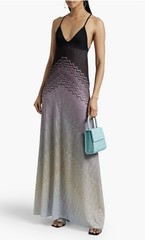 Missoni Maxi Open Back Dress 40IT