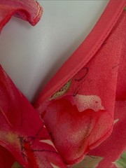 Y2K LAUREN RALPH LAUREN 100% silk floral wrap maxi dress size 12