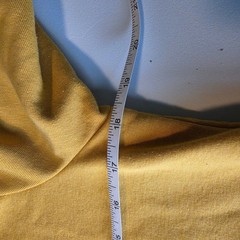 Boden Sweatshirt Dress US 8R Mustard Yellow Minimalist Loungewear