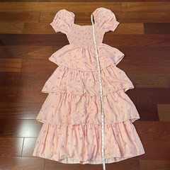 LoveShackFancy x Target Simone Tiered Ruffled Maxi Floral Romantic XXS READ B31