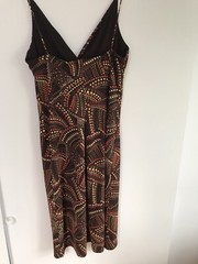 Laundry Shelli Segal multicolor thin straps lined sundress size 10