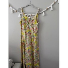 LoveShackFancy Sabina Floral Slip Maxi Dress Size 4 NWT