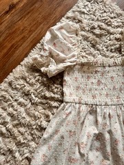 Altar&rsquo;d State Women’s Mini Floral Dress Medium Puff Sleeves Lace