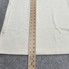 H&M Long Maxi Shift Dress Womens Small Ivory Solid Long Sleeve Round Neck Work