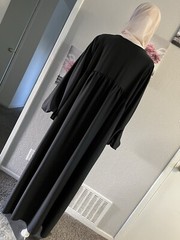 Puffer Coat With Lantern Sleeve Arabian,Khimar, Niqab,Hijab, Jilbab,حجاب،نقاب