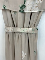Maxi Dress Womens MediumAudrey Romantic Floral Ruffle Flowy Coquette Event
