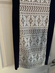 Anne Klein Coquette Lace Old Money Quiet Luxury Mob Wife Glam Career Size 4