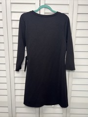 The Limited 3/4 Sleeve Tie Waist Stretch Office Dress Women’s Size XL Black