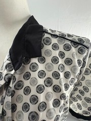 Jason Wu for Target Midi Dress Women&rsquo;s Size XL White w Black Gray Circle Pattern