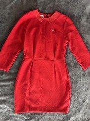 Women Lacoste Dress Red 36 / S / 44
