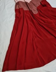 Roksanda Colourblock Sleeveless Midi Dress Size 14 Made In England RRP £1595