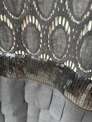 Principles Ben De Lisi Gatsby Flapper Style Black Dress Sequin Detail 20