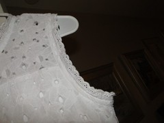 White First Communion, Flower Girl, Party Dress Size 8, All Lace