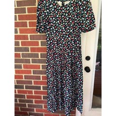 vintage 80s Karin Stevens dress