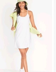 NWT Old Navy White Powersoft Athletic Athleisure Dress Size 3x
