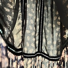 Walter Baker Rico Sakura print Black Dress Women&rsquo;s Medium New with Tag