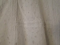White First Communion, Flower Girl, Party Dress Size 8, All Lace
