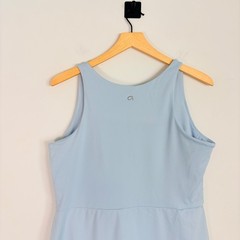 Gap GapFit Women&rsquo;s Light Blue V-Neck Dress with Built-In Shorts Large