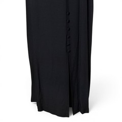 Vintage Helene Blake Colorblock Maxi Dress NWT Size 11/12 Rayon USA 90s Career