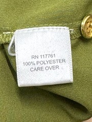 Speed Limit MPH Button Down Olive Green 3/4 Sleeve Women’s Plus 1X