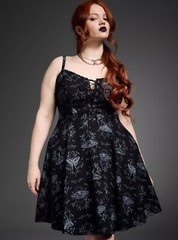 Torrid Nightfall Corset Mini Dress Moth NWT New 0X