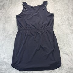 T by Talbots Lightweight Stretch Woven Dress Womens Size XL Blue