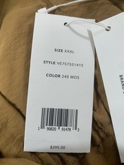NWT $395 VINCE. Cross Back Dress Plus Size XXXL Viscose Stretch Mosswood NEW