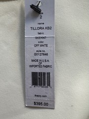 THEORY Tillora KN2 Mod Knit Neoprene Scuba Dress Size 2 $395 ~ Off White