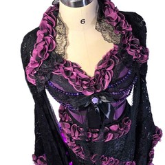 Goth Dress Punk Rock Clothes Gothic Vkei Grunge Cyber Y2K Women&rsquo;s Emo Clothing