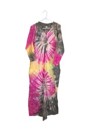 Love Tanjane Ojai California Hand-Dyed Tie-Dye Maxi Dress – Size Medium