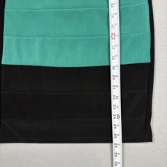 Wishes Wishes Wishes Red Green Black Halter Cocktail Dress Sweetheart Neck Sz L