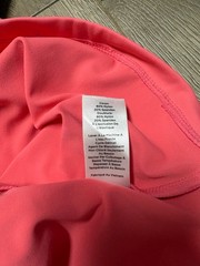 NWT Talbots Performance Interlock Strappy Lined Tennis Dress Coral Size Large