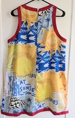 Celestial One Size M-L g Shift A-Line Tank Dress Beach Pool Tropical Coverup