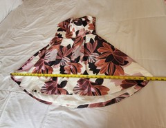 Keepsake The Label Divide Strapless Mini Dress Womens Medium Floral Pink NWT
