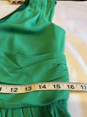 NWT Kate Spade size 12 Lucia dress in green lined zip close dry clean
