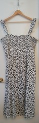 Influence Black & White Polka Dot Maxi Dress Size US 22 UK 26