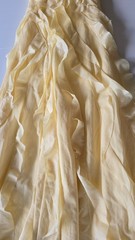 Aje Allairie Gown Butter Yellow Size AU 6 /US 26 Maxi Dress Formal Wedding Guest