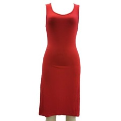 Red Tank Sleeveless Bodycon Dress For Men and Crossdressers & Transgender Women