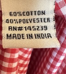 Sim & Sam Red check Gingham bisque waist maxi dress XS Western Cowgirl Country
