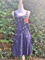 NWT Americana USA flag patriotic dress