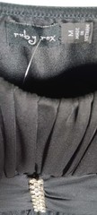 Juniors Black RUBY ROX Cocktail Party Evening Dress ~ Med