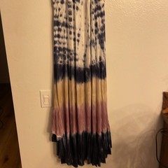 NWT Surf Gypsy Ocean Drive Tie-Dye Off-Shoulder Maxi Dress – Bohemian Beach Glam