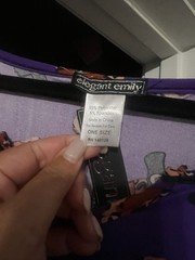 Elegant Emily Purple Graphic Print V-Neck Tunic Dress