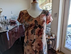 Virgo 11 below the knee fully lined dress