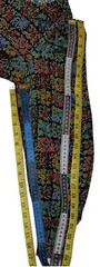 ALBARAY Eye-Catcher Beautiful Patchwork Print,Maxi Dress,Long Puff Sleeves10,S/M
